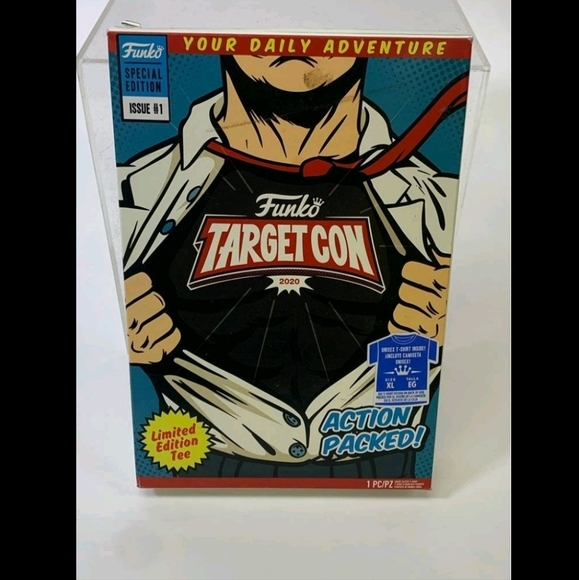 Limited Edition Funko Target Con 2020 Special Edition Black Xl T Shirt - Picture 1 of 1